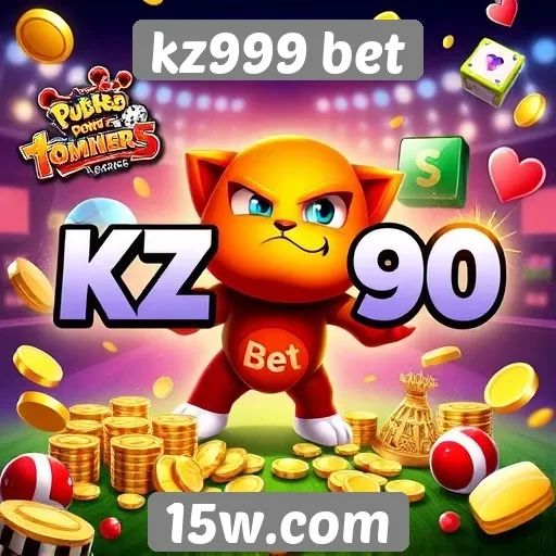 Variedade de jogos disponíveis em kz999 bet